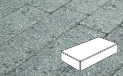 Плитка тротуарная Готика, City Granite FINERRO, Картано Гранде В.3.П.8, Порфир, 300*200*80 мм
