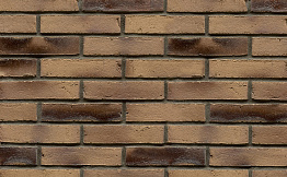 Кирпич клинкерный Muhr 34 KS Grau nuanciert Kohle Spezial Wasserstrich, 240*52*52 мм