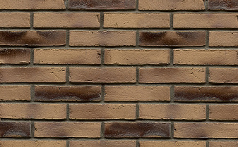 Кирпич клинкерный Muhr 34 KS Grau nuanciert Kohle Spezial Wasserstrich, 240*52*52 мм