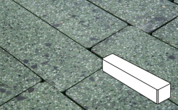 Плитка тротуарная Готика, Granite FINO, Ригель Б.3.П.8, Порфир, 360*80*80 мм
