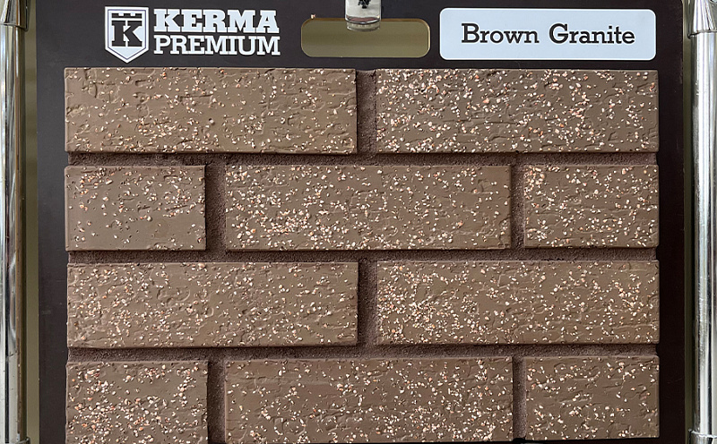 Кирпич облицовочный ТМ Kerma Premium Гранит 250*120*65 мм