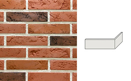 Угловой декоративный кирпич Redstone Light brick LB-63/U, 202*96*49 мм