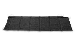 Композитная черепица рядовая Metrotile IShingle Black