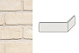 Плитка угловая Terca Agora Super Wit, 210*65*100*22-25 мм
