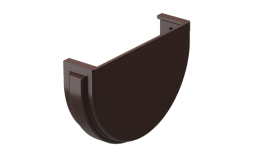 Заглушка желоба Docke PREMIUM, шоколад
