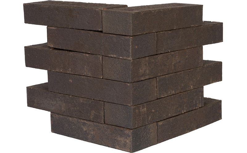 Кирпич клинкерный, полнотелый Plinfa Iron 2804, 270*85*50 мм