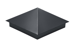 Колпак на столб Grand Line, 0,5 Satin Matt, RAL 7024, 390*390 мм