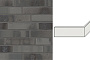 Клинкерная плитка угловая Stroeher Brickwerk, 651 aschgrau, 240*115*52*12 мм