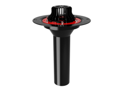 Воронка кровельная с металлическим обжимным фланцем без обогрева FACHMANN VM 110x450