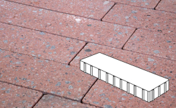 Плитка тротуарная Готика, Granite FINO, Плита Б.3.П.10, Травертин, 500*125*100 мм