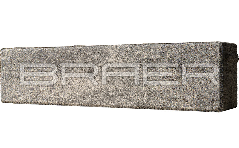 Плитка тротуарная BRAER Ригель 2.0 Color Mix Туман 320*80*60 мм