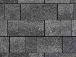 Плитка тротуарная Старый город Б.1.Фсм.6 колормикс гранит туман, комплект 3 шт, толщина 60 мм