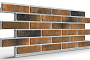 Термопанель на пенополистироле (ППС) с клинкерной плиткой BestPoint Loft Brick Cardamon 1145*470*60 мм