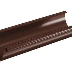 Желоб водосточный Aquasystem PURAL RAL 8017 для системы D 125/90, 3 м