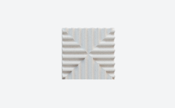 3D-плитка ARCHITECTILES Asperitas, № 4 Cuatro, белый, 120*120*15 мм