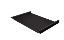 Фальцевая кровля Grand Line Кликфальц® Satin Matt RR 32 темно-коричневый