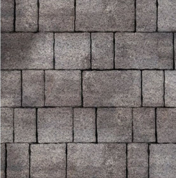 Плитка тротуарная SteinRus Старый город Б.2.Фсм.6, Native, ColorMix Умбра, толщина 60 мм