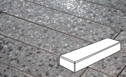 Плитка тротуарная Готика, Granite FINO, Паркет В.3.П.8, Галенит, 300*100*80 мм