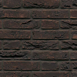 Кирпич облицовочный Muhr Nr 50, Braun blau, 210*100*50 мм