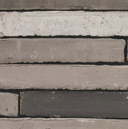 Кирпич ригельный Terca Wasserstrich Special Kwartsgrijs (Arctic Gedampft), 510*100*40 мм