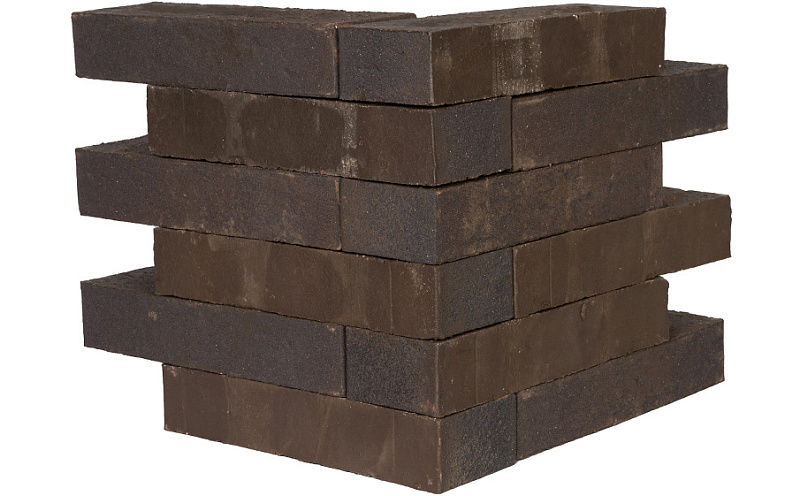 Кирпич клинкерный, полнотелый Plinfa Iron 2804, 270*85*50 мм