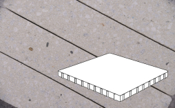Плитка тротуарная Готика, City Granite FINERRO, Плита Б.10.К.10, Мансуровский, 1000*1000*100 мм
