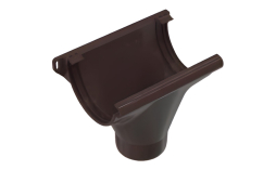 Воронка желоба BRAAS, 150/100 мм, ПВХ, коричневый