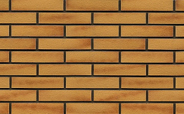 Кирпич клинкерный Muhr 02 Gelb Bunt Wasserstrich, 240*71*50 мм