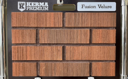 Кирпич облицовочный Kerma Premium Fusion velour 250*120*65 мм — подберём и рассчитаем бесплатно