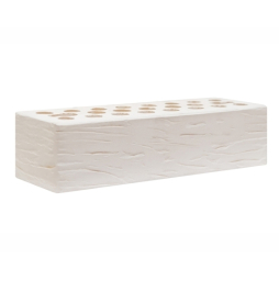 Кирпич облицовочный Kerma Color White Powder, 250*85*65 мм