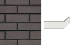 Клинкерная плитка угловая King Klinker Dream House 23 Grey eminence NF, 240*71*115*10 мм