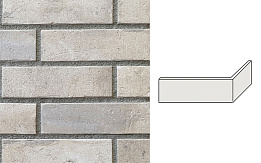 Клинкерная плитка угловая INTERBAU Brick Loft, INT 571 Vanille, 240*115*52*10 мм