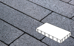 Плитка тротуарная Готика, Granite FINERRO, Плита Б.6.П.10, Амфиболит, 600*300*100 мм