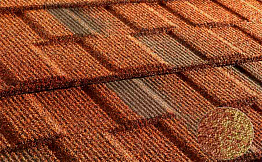 Композитная черепица рядовая Metrotile Viksen Terracotta yellow