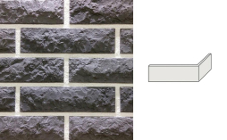 Облицовочный камень Redstone угловой элемент Marble ML-73/U, 225*70*79 мм