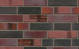 Кирпич клинкерный Muhr 29 S Schwarzblau-bunt Spezial гладкий, Spar NF, 240*55*71 мм