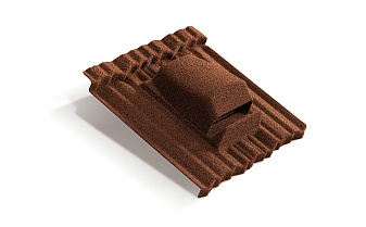 Вентиляционный выход Metrotile HV15-15 Shake Terracotta