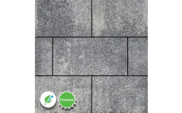 Плитка тротуарная SteinRus, Парк Плейс Б.3.П.8, Native, ColorMix Актау, 600*300*80 мм