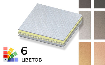 Алюминиевая композитная панель SIBALUX SBL A2 ANODIZED