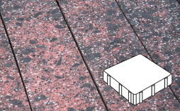 Плитка тротуарная Готика, City Granite FINO, Квадрат Б.3.К.6, Дымовский, 300*300*60 мм