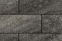 Плитка тротуарная Прямоугольник Б.5.П.6 Листопад гранит Антрацит 600*300*60 мм