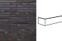 Клинкерная плитка угловая King Klinker KING SIZE LF14 Castle rock, 240*52*115*14 мм