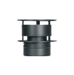 Конус Schiedel PERMETER 50 с зонтиком черный, D 150/250 мм