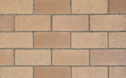Клинкерная брусчатка Westerwaelder Klinker PK86S Hellbraun-bunt Spezial, 200*100*40 мм