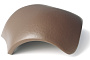 Вальмовая цементно-песчаная черепица BRAAS Франкфуртская коричневая