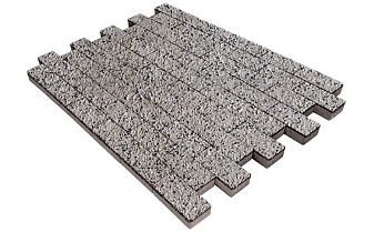 Плитка тротуарная SteinRus Прямоугольник В.6.П.8 Backwash, Каспий, 200*100*80 мм
