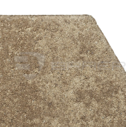 Плитка тротуарная BRAER Трапеция Color Mix Миндаль, 360/156*180*60 мм