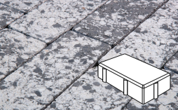 Плитка тротуарная Готика, City Granite FINERRO, Брусчатка В.2.П.10/Г.2.П.10, Диорит, 200*100*100 мм