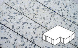 Плитка тротуарная Готика, Granite FINO, Калипсо Б.2.Ф.6, Грис Парга, 200*200*60 мм