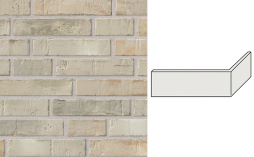 Клинкерная плитка угловая Stroeher Kontur EG, 471 beige-bunt engobiert, 240*115*52*12 мм
